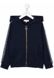 Michael Kors Kids logo-print detail jacket - Blu