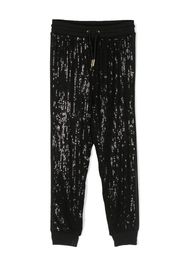 Michael Kors Kids Joggers con placca logo - Nero