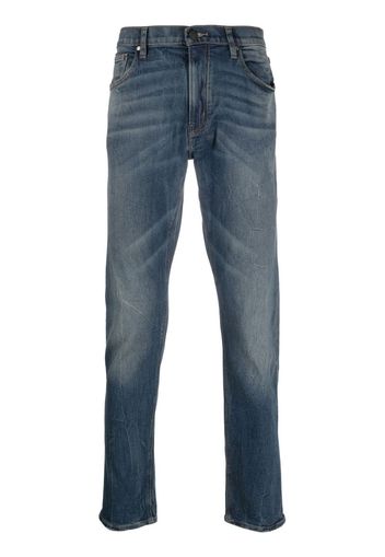 Michael Kors faded-effect skinny jeans - Blu