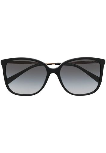 Michael Kors logo-engraved square-frame sunglasses - Nero