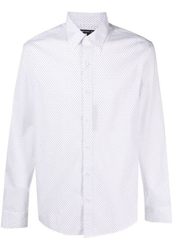 Michael Kors polka-dot cotton shirt - Bianco