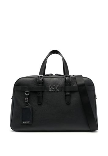 Michael Kors Hudson pebbled-leather luggage - Nero