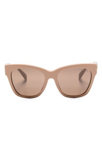 Michael Kors Empire square-frame sunglasses - Toni neutri