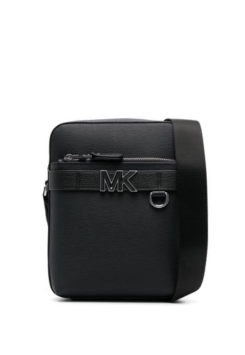 Michael Kors Flight logo-plaque shoulder bag - Nero