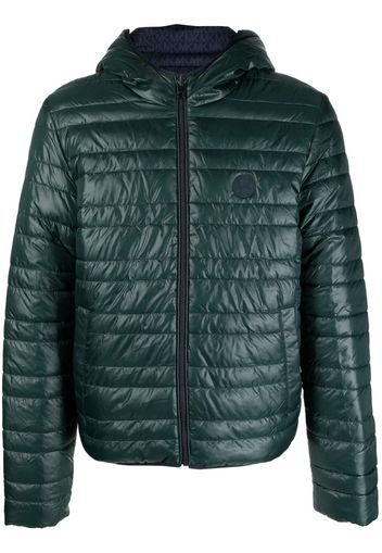 Michael Kors hooded quilted jacket - Verde