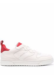 Michael Kors Baxter leather trainers - Bianco