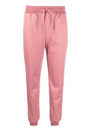 Michael Kors jacquard-logo track pants - Rosa