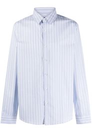 Michael Kors striped long-sleeve shirt - Blu