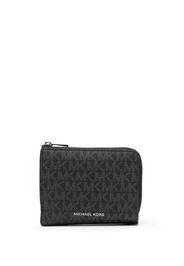 Michael Kors Collection logo zipped wallet - Nero