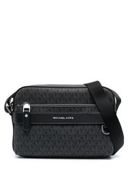 Michael Kors monogram print shoulder bag - Nero