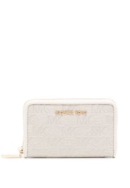 Michael Kors Jet Set monogram-pattern wallet - Toni neutri