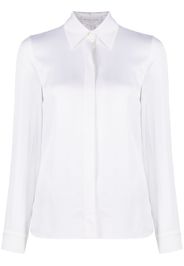 Michael Kors Collection Hansen charmeuse long-sleeve shirt - Bianco