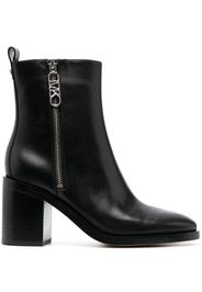 Michael Kors Regan ankle leather boots - Nero