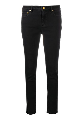 mid-rise skinny jeans