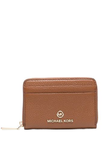 Michael Michael Kors mini continental wallet - Marrone