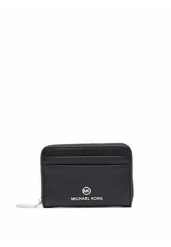 Michael Michael Kors logo-patch wallet - Nero