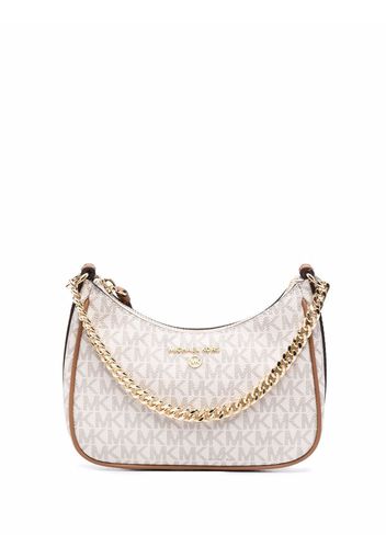 Michael Michael Kors small Jet Set Charm Logo shoulder bag - Toni neutri