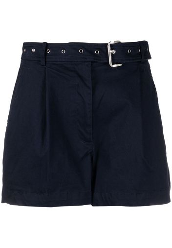 Michael Michael Kors organic cotton belted shorts - Blu