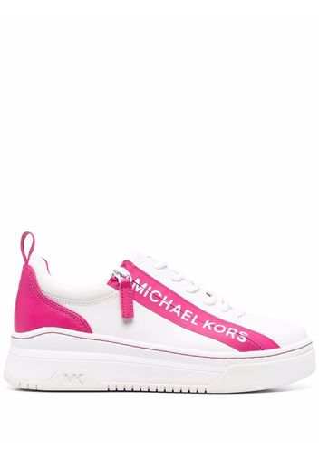 Michael Michael Kors Alex two-tone sneakers - Bianco