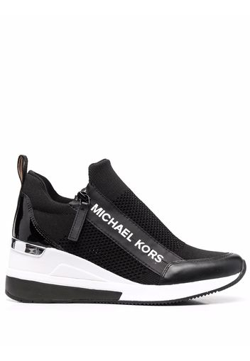 Michael Michael Kors Willis stretch knit sneakers - Nero