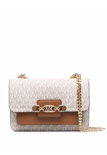 Michael Michael Kors monogram-logo shoulder bag - Toni neutri