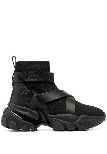 Michael Michael Kors Nick strap high-top sboots - Nero