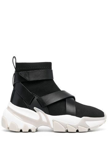 Michael Michael Kors Nick strap sneaker boots - Nero