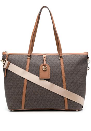 Michael Michael Kors Borsa tote Heritage grande - Marrone