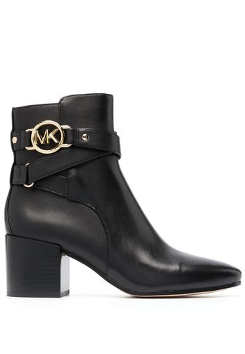 Michael Michael Kors Rory mid-rise leather boots - Nero