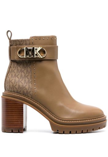 Michael Michael Kors Parker 100mm lug bootie - Toni neutri