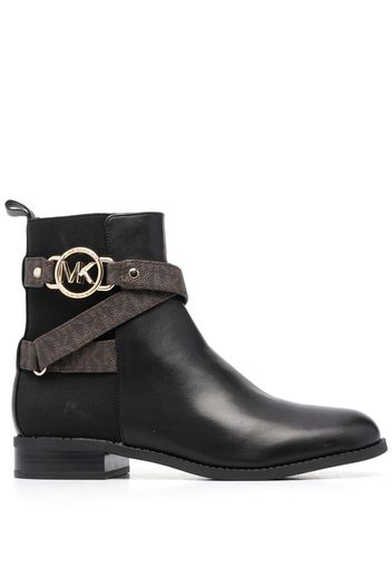 Michael Michael Kors Rory logo-trim boots - Nero