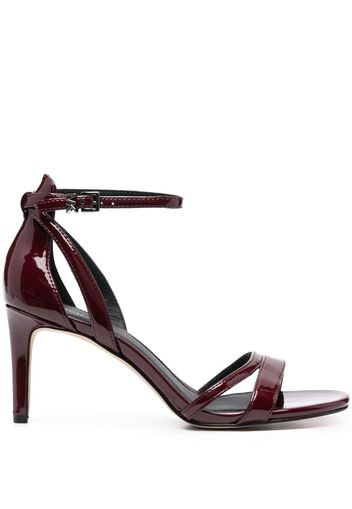 Michael Michael Kors 80mm patent leather sandals - Rosso