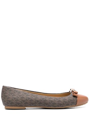 Michael Michael Kors Andrea ballerinas - Marrone