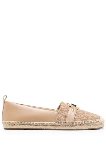 Michael Michael Kors Rory logo-plaque espadrilles - Toni neutri