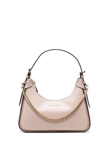 Michael Michael Kors logo-lettering leather shoulder bag - Rosa