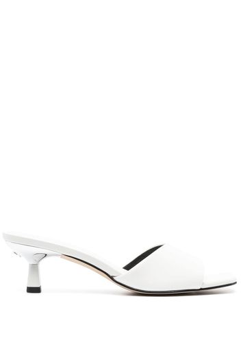 Michael Michael Kors Amal 60mm leather sandals - Bianco