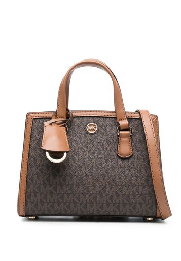 Michael Michael Kors Borsa con manico Chantal piccola - Marrone