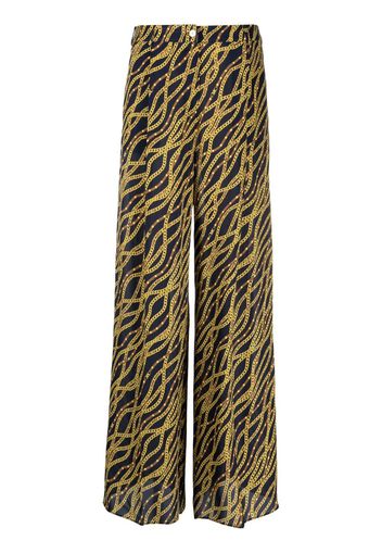 Michael Michael Kors mid-rise wide-leg trousers - Blu