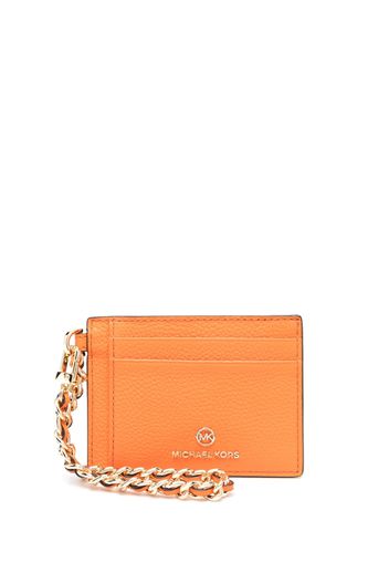 Michael Michael Kors Portafoglio con placca logo - Arancione