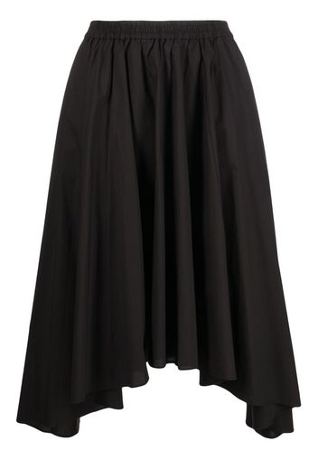 Michael Michael Kors high-waisted asymmetric-hem skirt - Nero