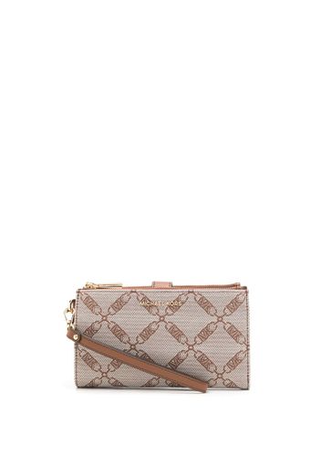 Michael Michael Kors Portafoglio Jet Set con logo jacquard - Toni neutri