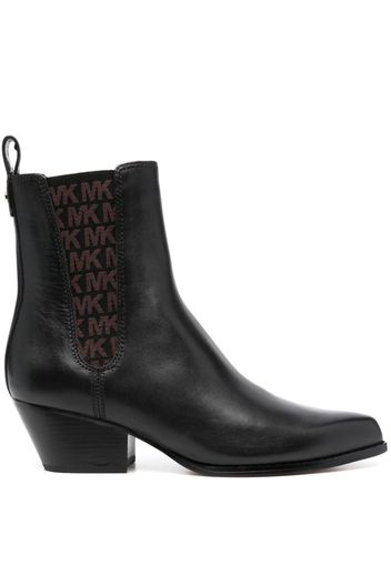 Michael Michael Kors Kinlee 50mm leather ankle boots - Nero