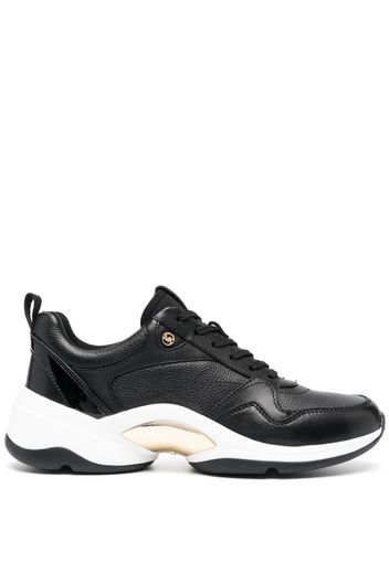 Michael Michael Kors Orion chunky-sole leather sneakers - Nero