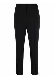 Michael Michael Kors Pantaloni con pieghe crop - Nero