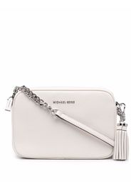 Michael Michael Kors Camer logo-plaque cross-body bag - Bianco