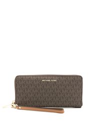 Michael Michael Kors Portafoglio continentale Jet Set - Marrone