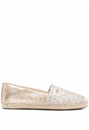 Michael Michael Kors Kendrick monogram-print espadrilles - Oro