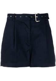 Michael Michael Kors organic cotton belted shorts - Blu