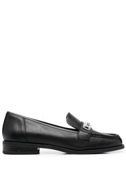 Michael Michael Kors lock-detail loafers - Nero