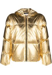 Michael Michael Kors zip-fastening padded jacket - Oro